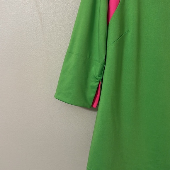 Gretchen Scott Designs Jersey Tee Topper
Green/Pink Sz Small Preppy Resortwear - Picture 4 of 8
